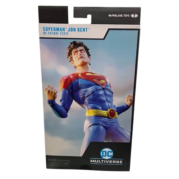 McFarlane Toys Superman John Kent DC Multiverse 22 Moving Parts - Picture 4 of 4